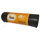 Мешки для мусора особопрочные Рыжий кот 120л (10шт/уп) черные 310310