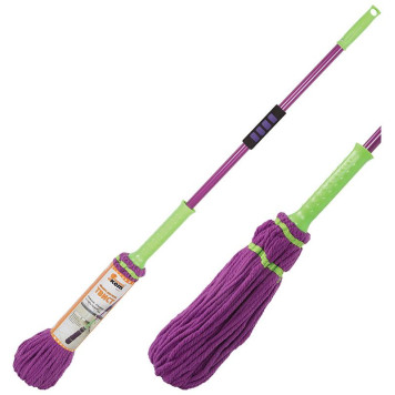 Швабра для пола 'ТВИСТ' с насадкой из микрофибры МорМ11 РЫЖИЙ КОТ 310367