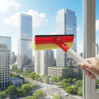 Окномойка Рыжий кот WS-01-S с распылителем 310401-1