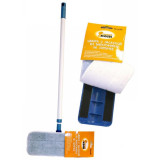 Швабра для пола с насадкой из микрофибры МорМ1 РЫЖИЙ КОТ 310414