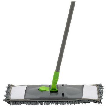 Швабра для пола с насадкой из микрофибры Mop Click Лапша РЫЖИЙ КОТ 310477