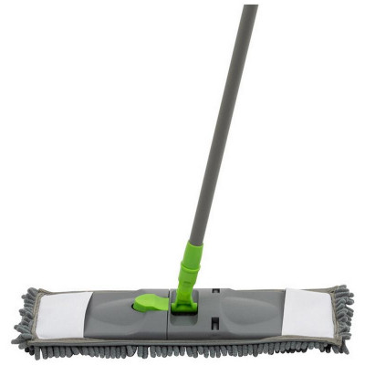 Швабра для пола с насадкой из микрофибры Mop Click Лапша РЫЖИЙ КОТ 310477