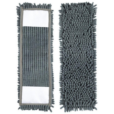 Насадка из микрофибры 'Лапша' цвет серый (для Mop Click) РЫЖИЙ КОТ 310479