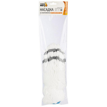 Насадка из микрофибры для швабры 'ТВИСТ лайт' РЫЖИЙ КОТ 310483-2