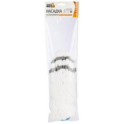 Насадка из микрофибры для швабры 'ТВИСТ лайт' РЫЖИЙ КОТ 310483-2