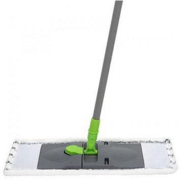 Швабра для пола с насадкой из микрофибры Mop Click (микроворс) РЫЖИЙ КОТ 310488