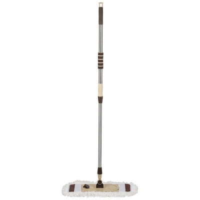 Швабра для пола с насадкой из микрофибры MopM15-M РЫЖИЙ КОТ 310523-1