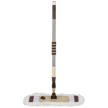 Швабра для пола с насадкой из микрофибры MopM15-M РЫЖИЙ КОТ 310523-2