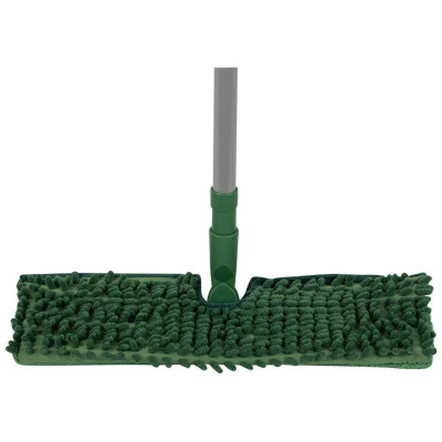 Швабра для пола с насадкой из микрофибры MopM5 2-х сторонняя Promo РЫЖИЙ КОТ 310525-5