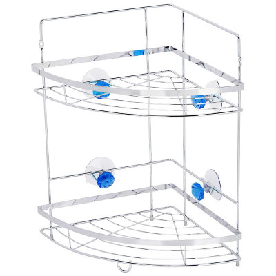 Полка угловая двухьярусная 'Бриллиант синий' W2667 РЫЖИЙ КОТ 310795