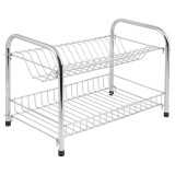 Сушилка для посуды двухуровневая W3856E Рыжий кот 310859