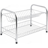 Сушилка для посуды двухуровневая W3856E Рыжий кот 310859