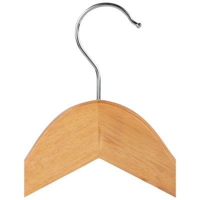 Вешалка-плечики дерево с клипсами Рыжий кот 311306-2