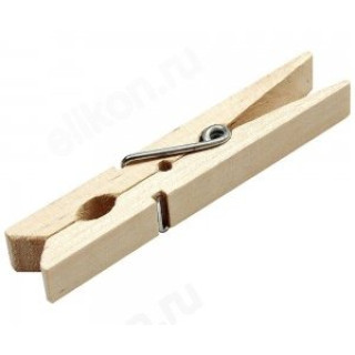 Набор прищепок 24шт Рыжий кот 311372 дерево