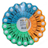 Набор прищепок 20шт Рыжий кот 311377