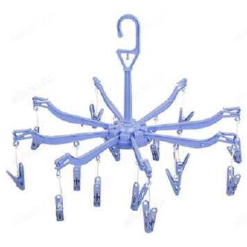 Вешалка для сушки мелочей Рыжий кот 16 прищепок 311379