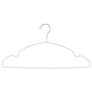 Набор вешалок с ПВХ покрытием 5шт цвет белый РЫЖИЙ КОТ 311380-1