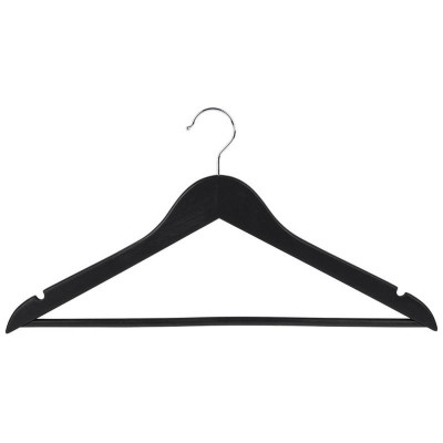 Вешалка-плечики дерево набор 5шт Рыжий кот 311381 черн.-3