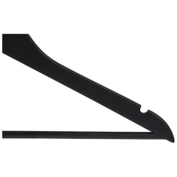 Вешалка-плечики дерево набор 5шт Рыжий кот 311381 черн.-4