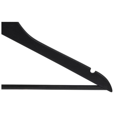 Вешалка-плечики дерево набор 5шт Рыжий кот 311381 черн.-4