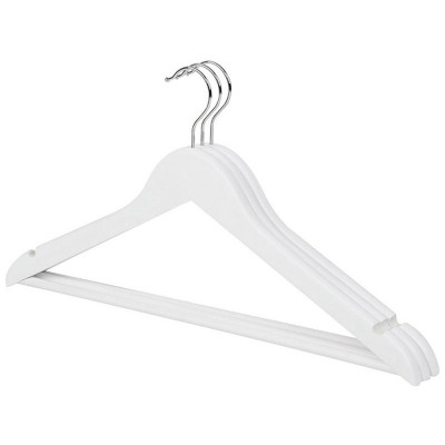 Вешалка-плечики дерево набор 3шт Рыжий кот 311387 белый