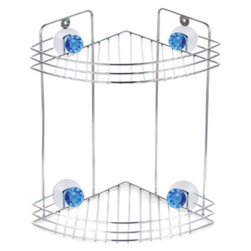 Полка угловая двухьярусная 'Бриллиант синий' W2672 РЫЖИЙ КОТ 311466