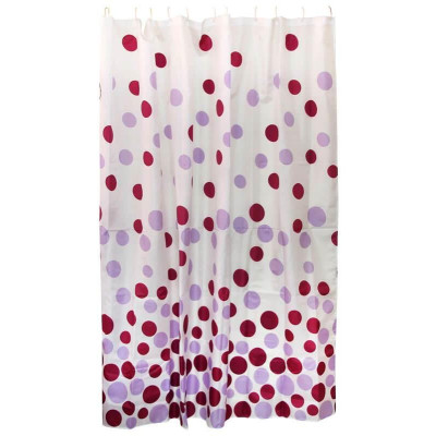 Занавеска для ванной SC-PE-06 , полиэстер, 180х180см РЫЖИЙ КОТ 311936