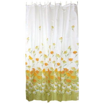 Занавеска для ванной SC-PE-24, полиэстер, р-р 180х180см РЫЖИЙ КОТ 311954