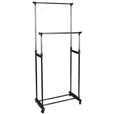 Вешалка напольная Рыжий кот CR465 2 перекладины 312172