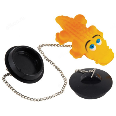 Пробка для ванной Рыжий кот Крокодил 970056