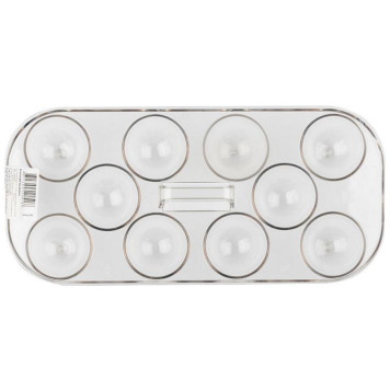 Емкость для яиц BEROSSI Berkana (прозрачный, 10 ячеек) (120418) РЫЖИЙ КОТ 985999-2