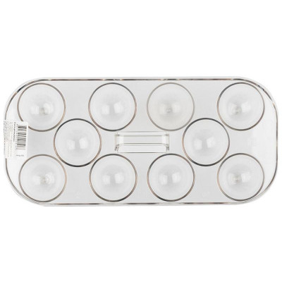 Емкость для яиц BEROSSI Berkana (прозрачный, 10 ячеек) (120418) РЫЖИЙ КОТ 985999-2