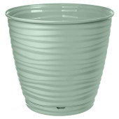 Горшок для цветов SAFFRON 2,6л поддон светло-зеленый 221610217/03