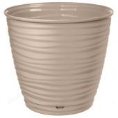 Горшок для цветов SAFFRON 2,6л поддон бежевый 221610227/01