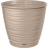 Горшок для цветов SAFFRON 5,4л поддон бежевый 221610327/01