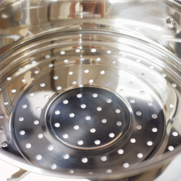 Мантоварка стальная SAKURA SA-741 8,5л +сетка SA-SL01 4л-8