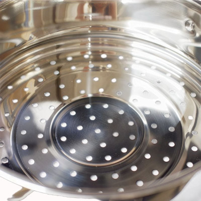 Мантоварка стальная SAKURA SA-741 8,5л +сетка SA-SL01 4л-8