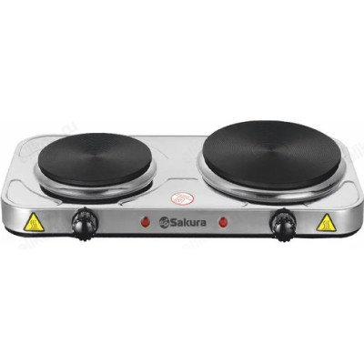 Плита SAKURA ПЭ-10Н 2500Вт (2 чуг.конф)-1