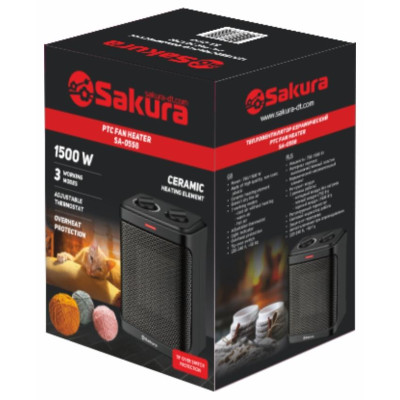 Тепловентилятор керам SAKURA SA-0558-1
