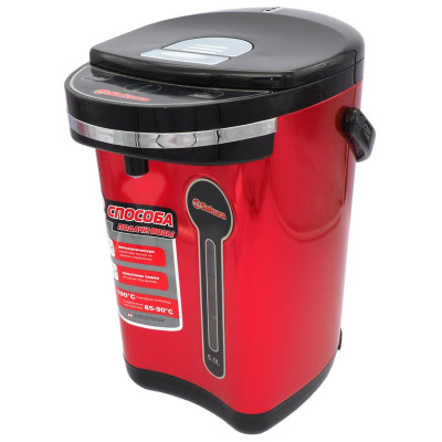 Термопот 5.0л бел/красн SAKURA SA-1335R