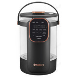 Термопот SAKURA Premium SA-1375BK 3л стекло LCD сенсор
