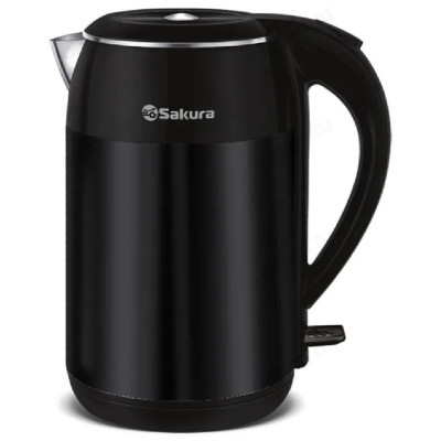 Чайник металлический SAKURA SA-2154MBK 1,8л дв.стенки-1