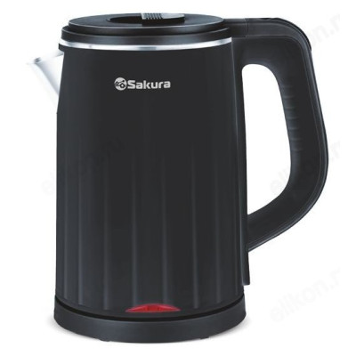 Чайник металлический SAKURA SA-2155BK 1,2л дв.стен