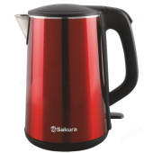 Чайник металлический SAКURA SA-2156MBL (1.8л) дв.стенки
