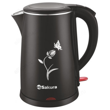 Чайник металлический SAКURA SA-2159BK (1.8л) черн
