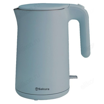 Чайник металлический SAKURA SA-2169BL Premium 1,5л дв.стен