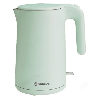 Чайник металлический SAKURA SA-2169GR Premium 1,5л дв.стен