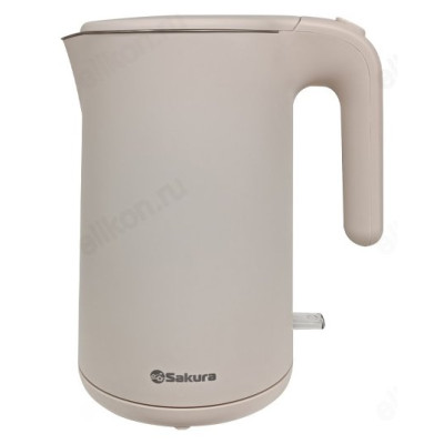 Чайник металлический SAKURA SA-2169P Premium 1,5л дв.стен
