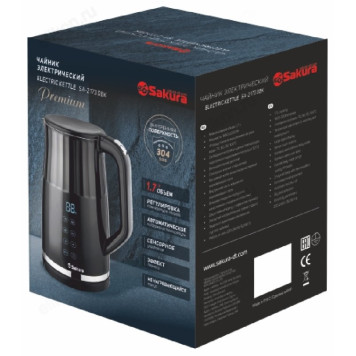 Чайник металлический SAKURA SA-2173DBK 1,7л-1