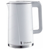 Чайник металлический SAKURA SA-2174W (1.7) белый